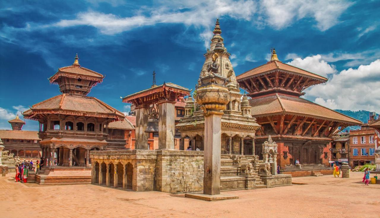 Oyo 195 Global Hotel And Resort Kathmandu Bagian luar foto
